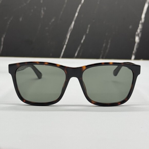 NEW GUCCI SUNGLASSES GG0746S 003 HAVANA EYEWEAR - Picture 4 of 10